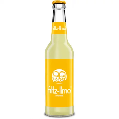 Fritz Limo Zitronen Limonade 24/0,33l Glas (Mehrweg)
